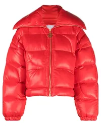 Patou Gefütterte Cropped-Jacke Rot