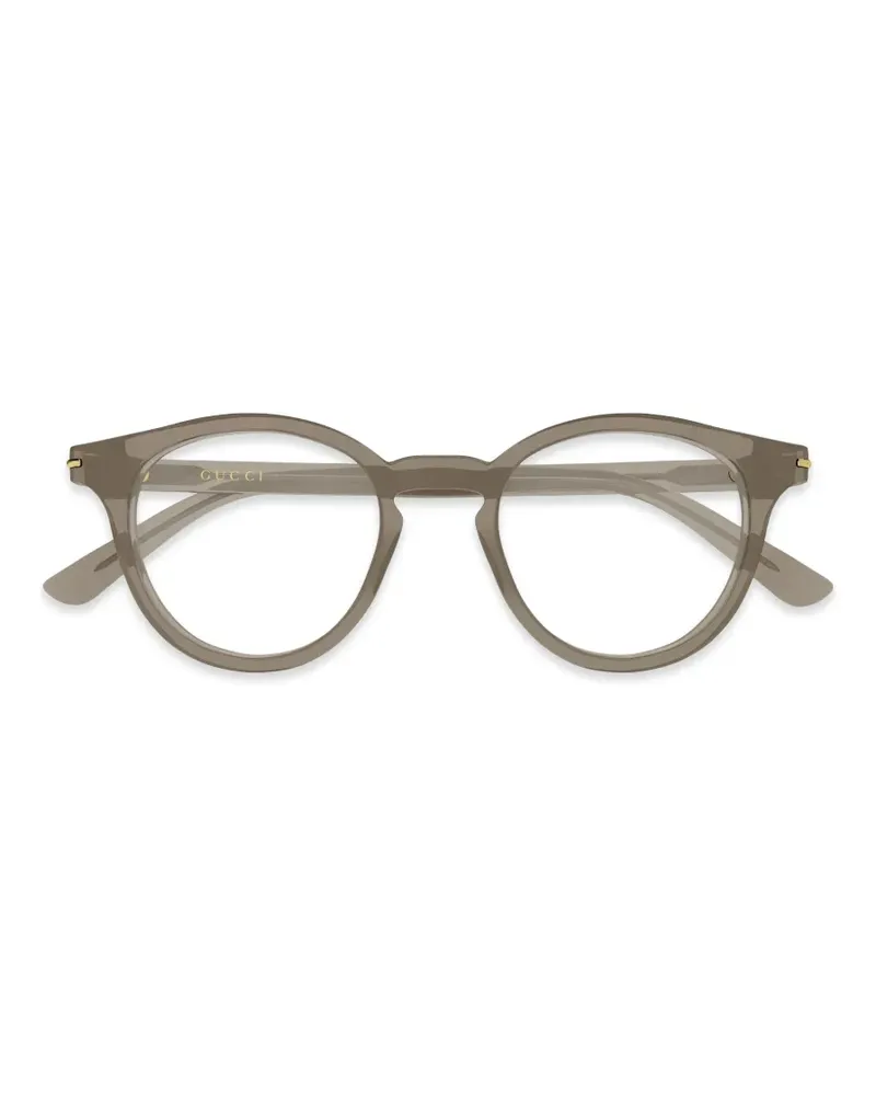 Gucci round-frame glasses - Braun Braun