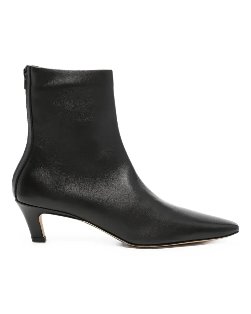 Totême pointed-toe ankle boots - Schwarz Schwarz