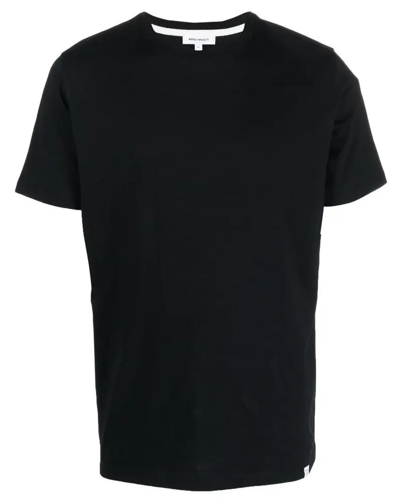 Norse Projects T-Shirt mit Rundhalsausschnitt - Schwarz Schwarz