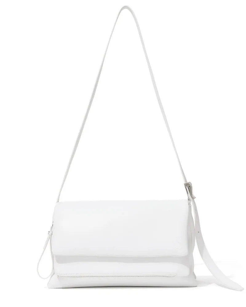 Proenza Schouler City Schultertasche - Weiß Weiß