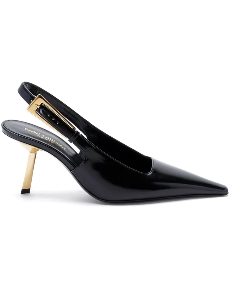 Saint Laurent Lee Pumps 75mm - Schwarz Schwarz