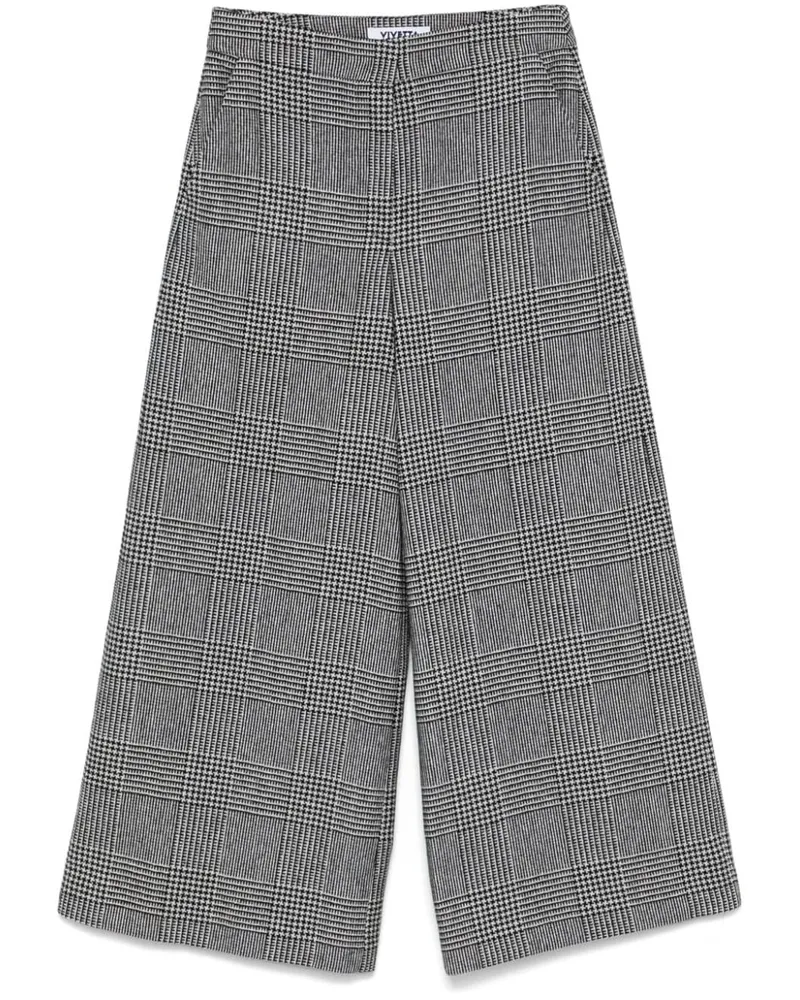 Vivetta Prince of Wales Culottes - Weiß Weiß