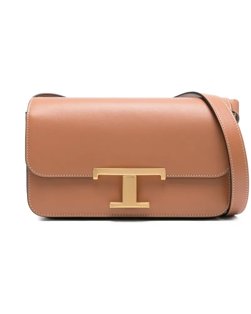 TOD'S Umhängetasche aus Leder - Braun Braun