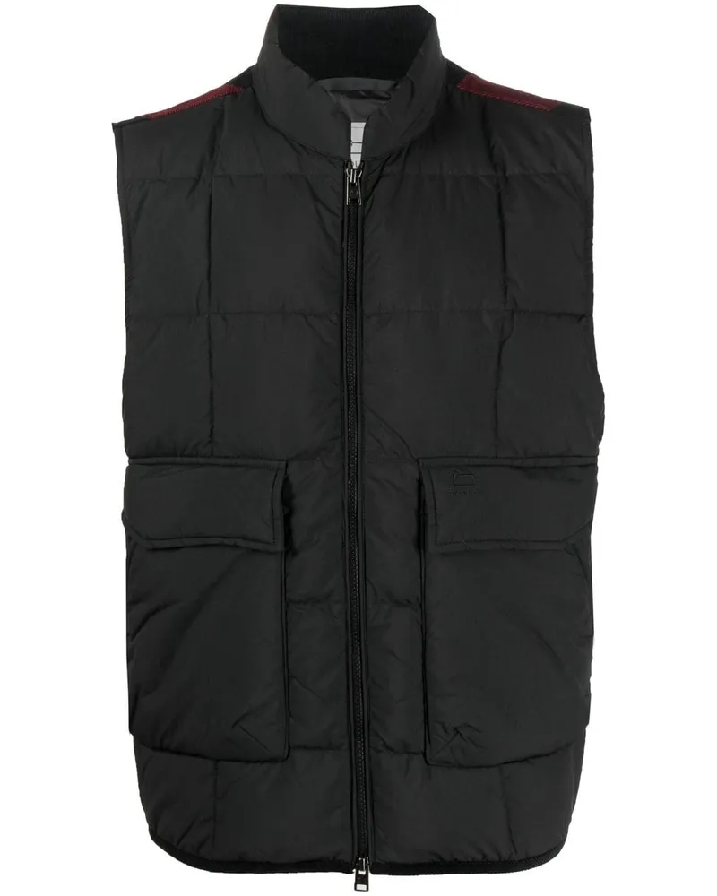 Woolrich Gesteppte Daunenweste - Schwarz Schwarz