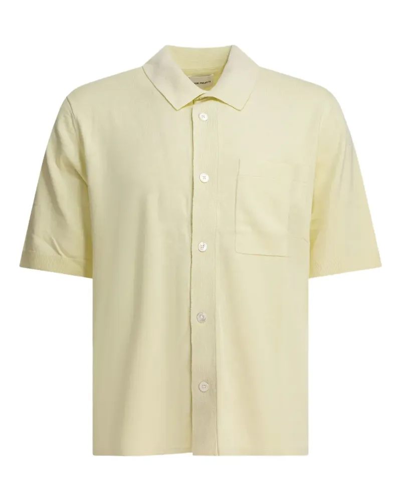 Norse Projects Poloshirt mit aufgesetzter Tasche - Gelb Gelb