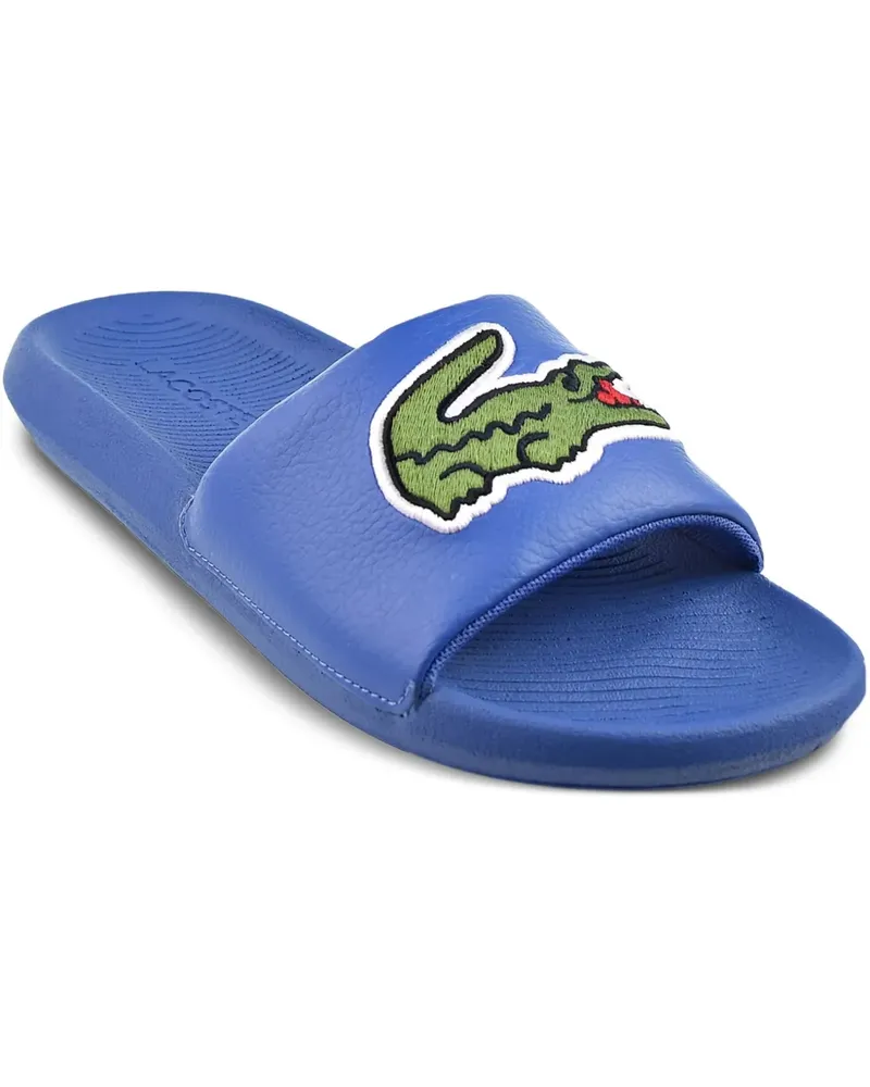 Lacoste Croco Pantoletten - Blau Blau