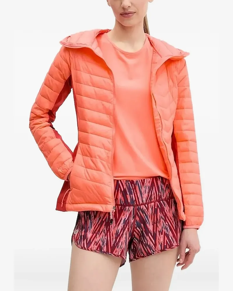 Columbia Sportswear Company Powder Pass™ II Kapuzenjacke mit Chevron-Steppung - Orange Orange