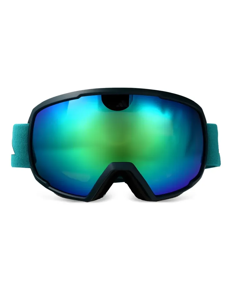 adidas logo-strap sunglasses - Schwarz Schwarz