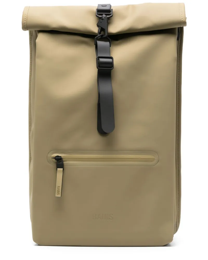 RAINS Rucksack mit Rollverschluss - Nude Nude