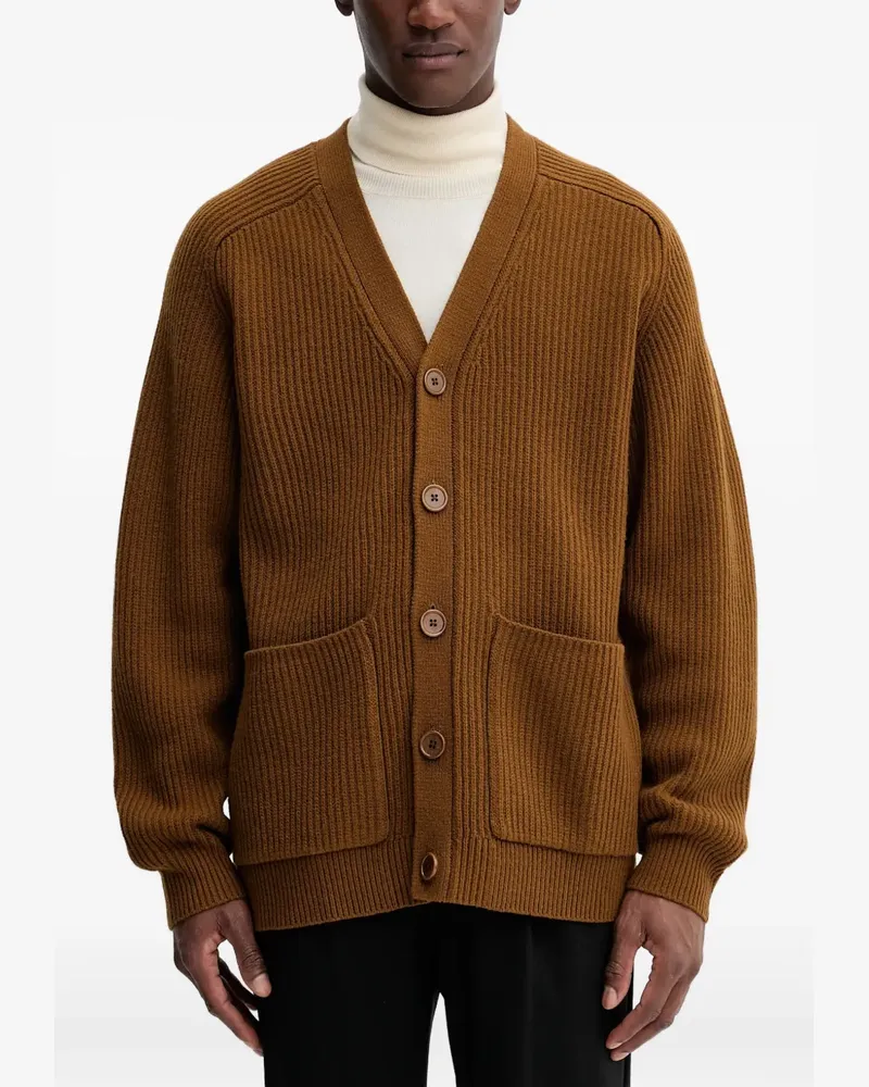 Filippa K button V-neck cardigan - Braun Braun