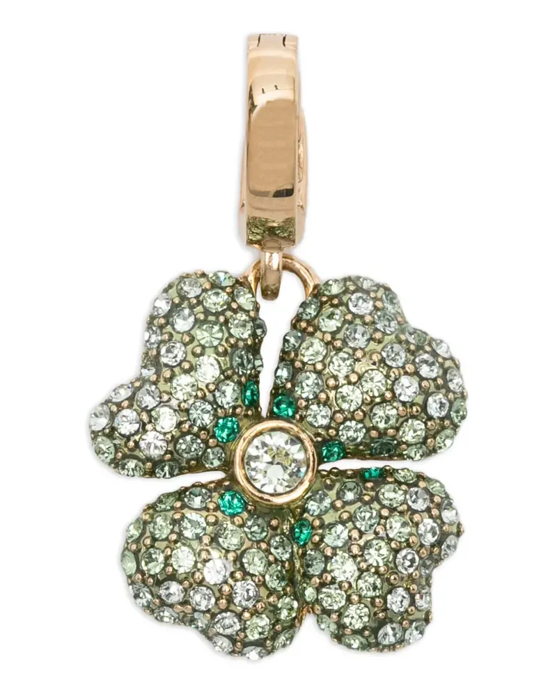 Swarovski Idyllia Kleeblatt-Anhänger - Gold Gold