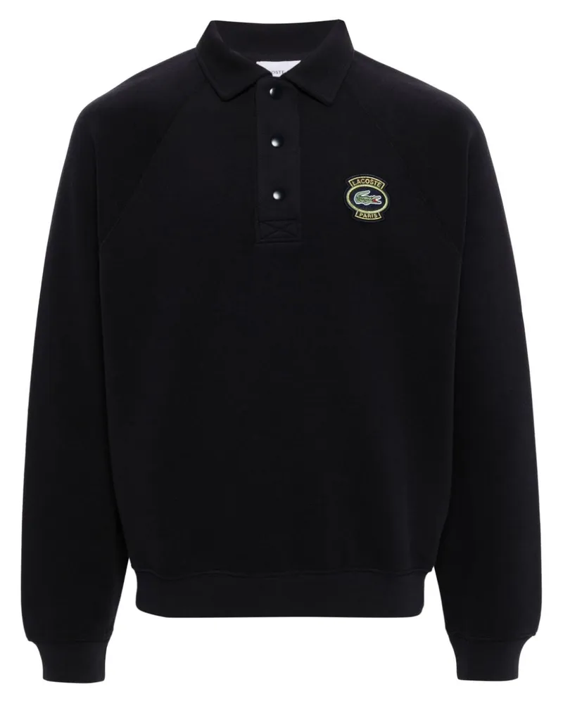 Lacoste Sweatshirt mit Logo-Applikation - Blau Blau