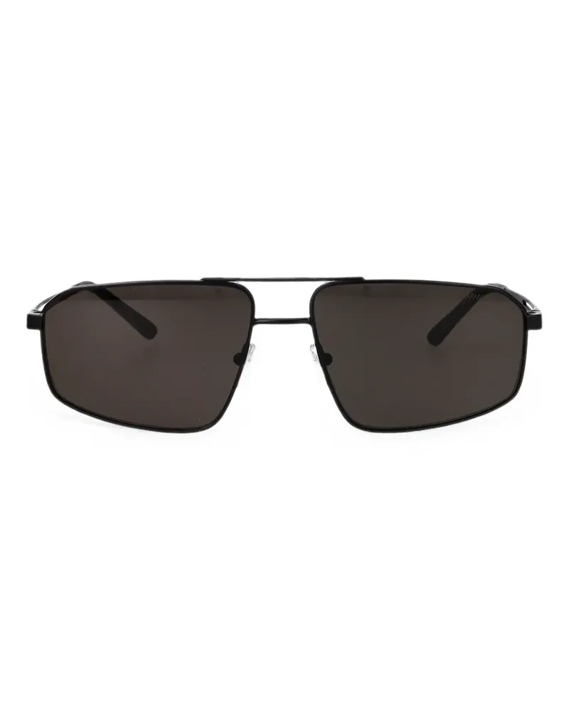 Emporio Armani pilot-frame sunglasses - Schwarz Schwarz