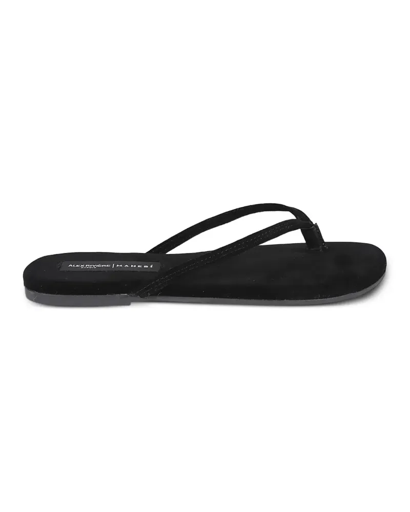 Manebí suede sandals - Schwarz Schwarz