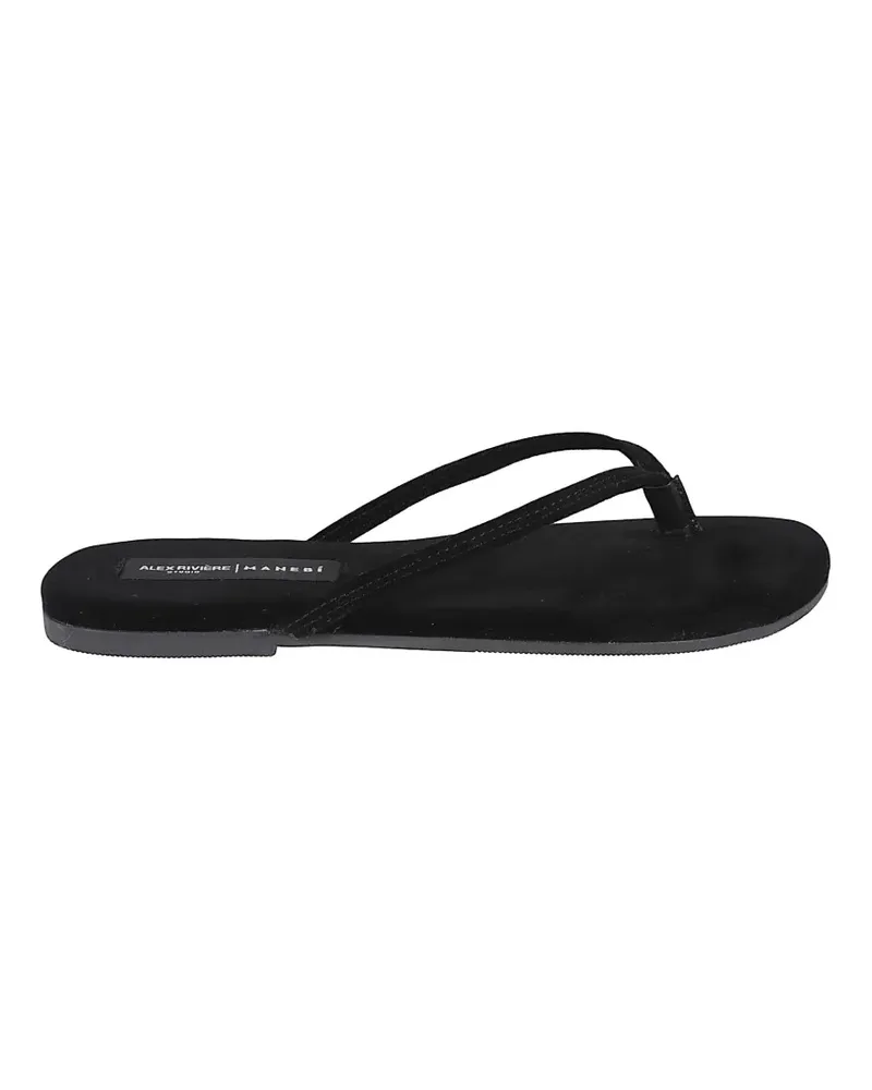 Manebí suede sandals - Schwarz Schwarz