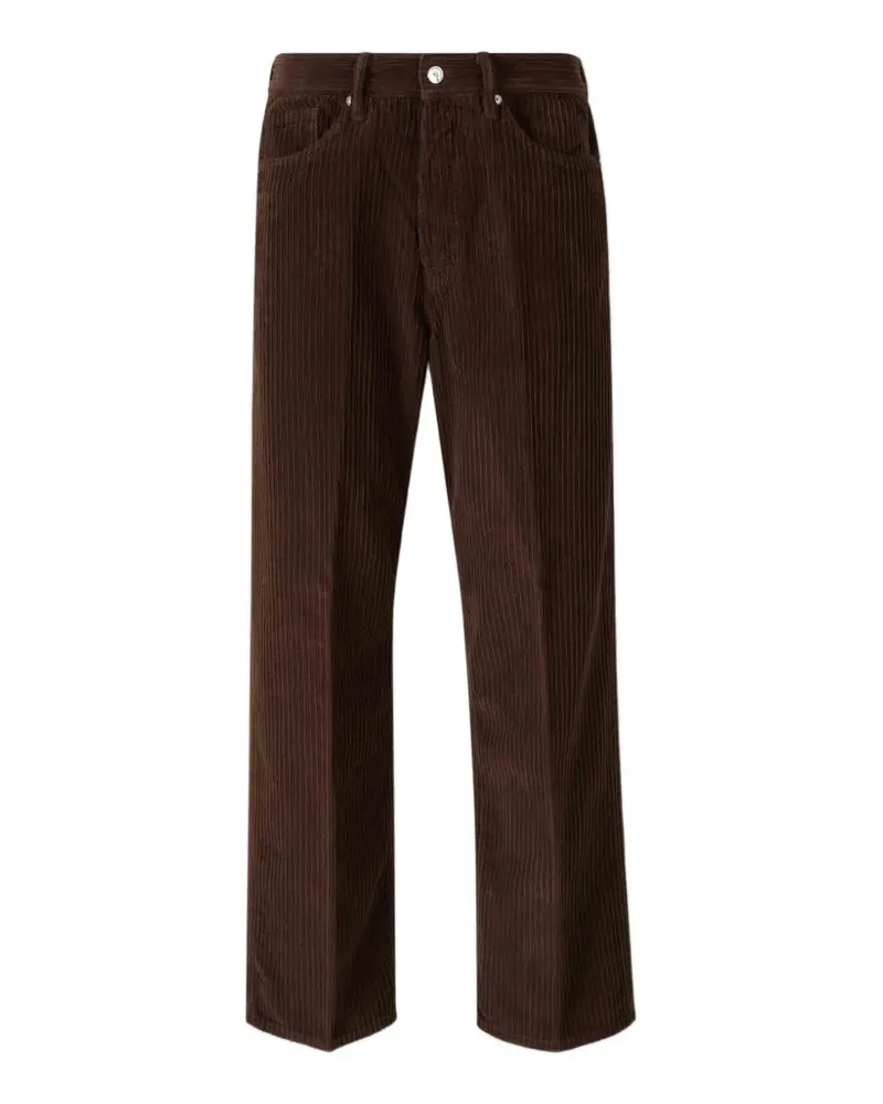 nine:inthe:morning Straight-Leg-Hose aus Cord - Braun Braun