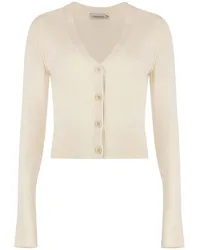 Calvin Klein Cardigan aus Wolle Nude