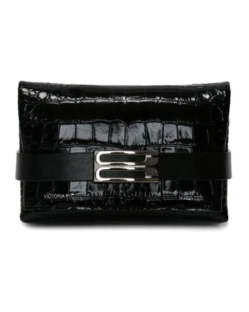 Victoria Beckham Mini B Umhängetasche - Schwarz Schwarz