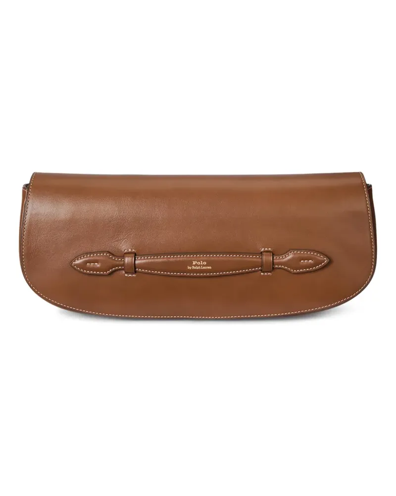 Ralph Lauren Bellport Clutch - Braun Braun