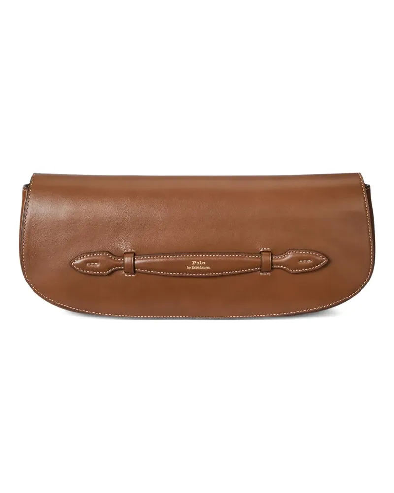 Ralph Lauren Bellport Clutch - Braun Braun
