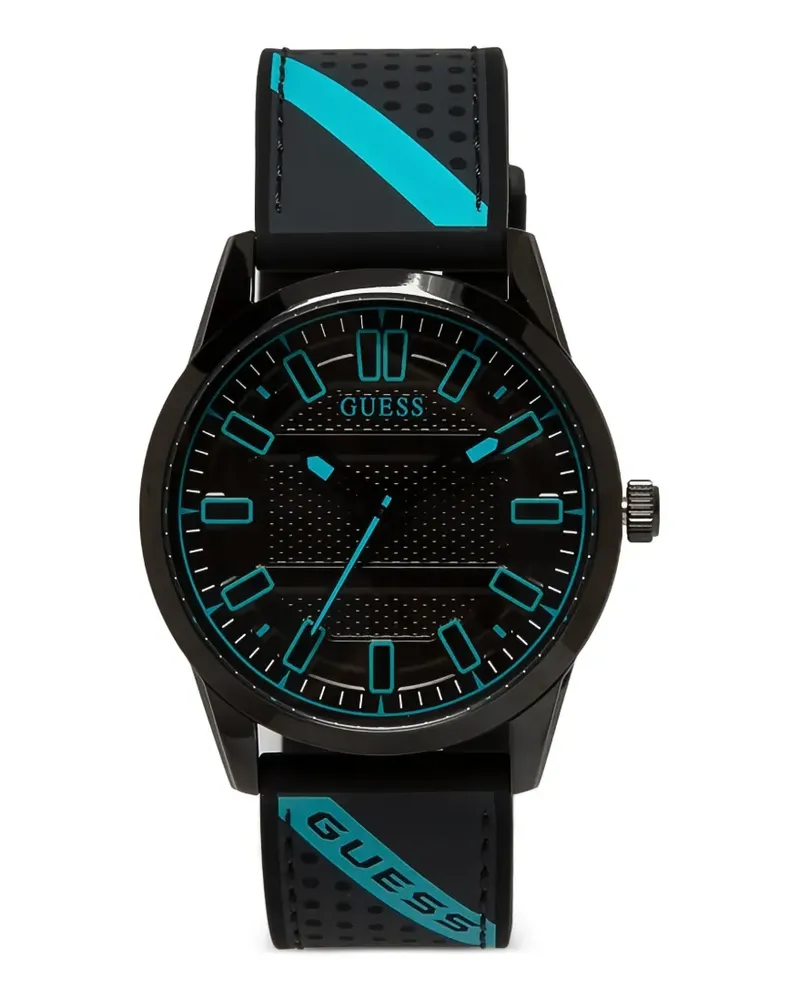 Guess 43mm watch - Schwarz Schwarz