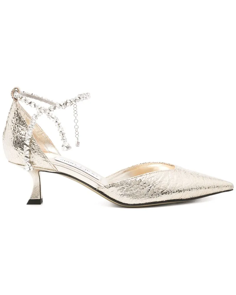 Jimmy Choo Stevie Pumps 50mm - Gold Gold