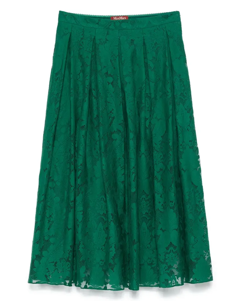 Max Mara Ampezzo Midirock - Grün Grün