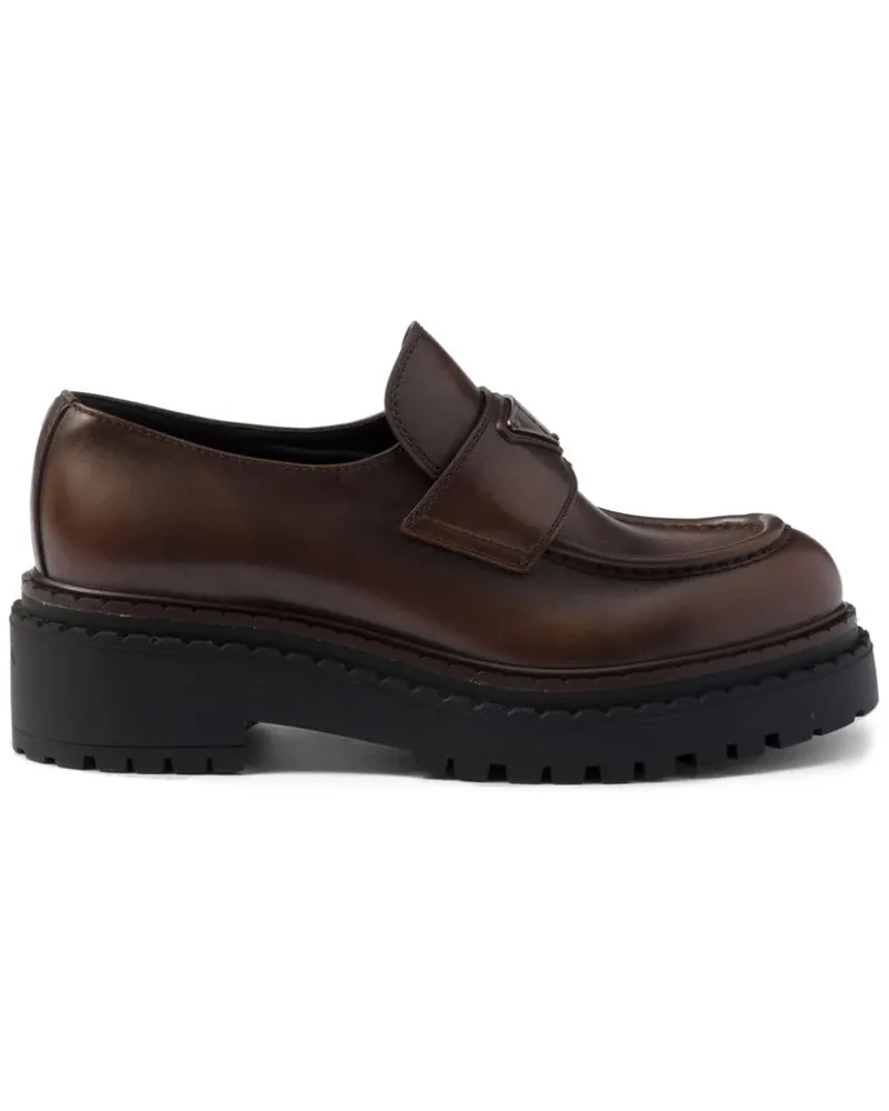 Prada Klassische Loafer - Braun Braun