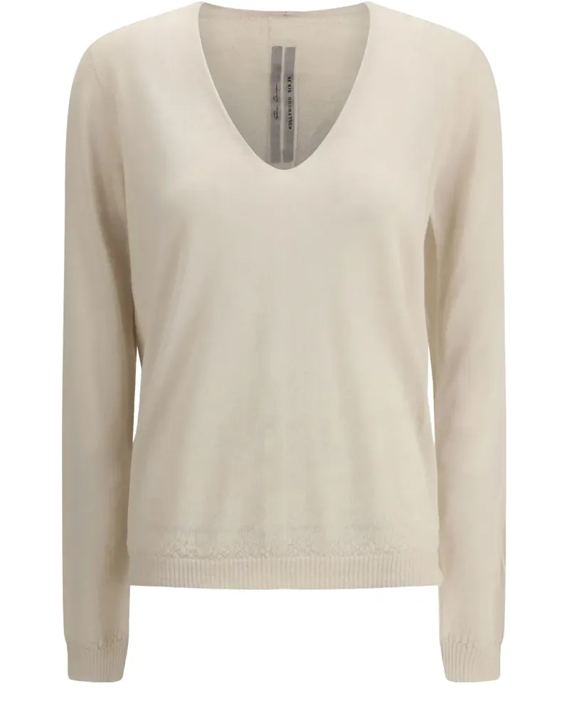 Rick Owens Pullover aus Kaschmir - Nude Nude