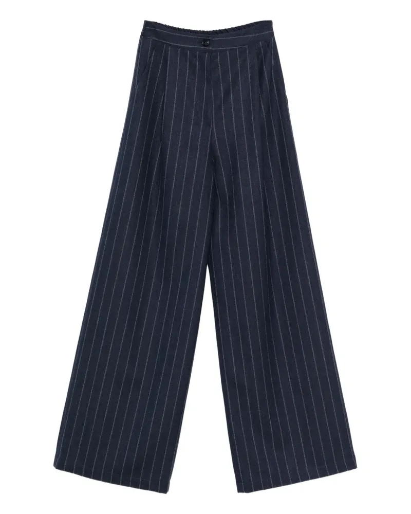BARBA Hose mit Nadelstreifen - Blau Blau