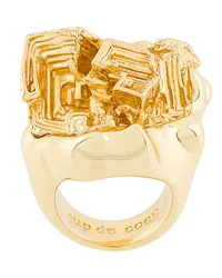 Coup De Coeur Vortex' Ring Metallic