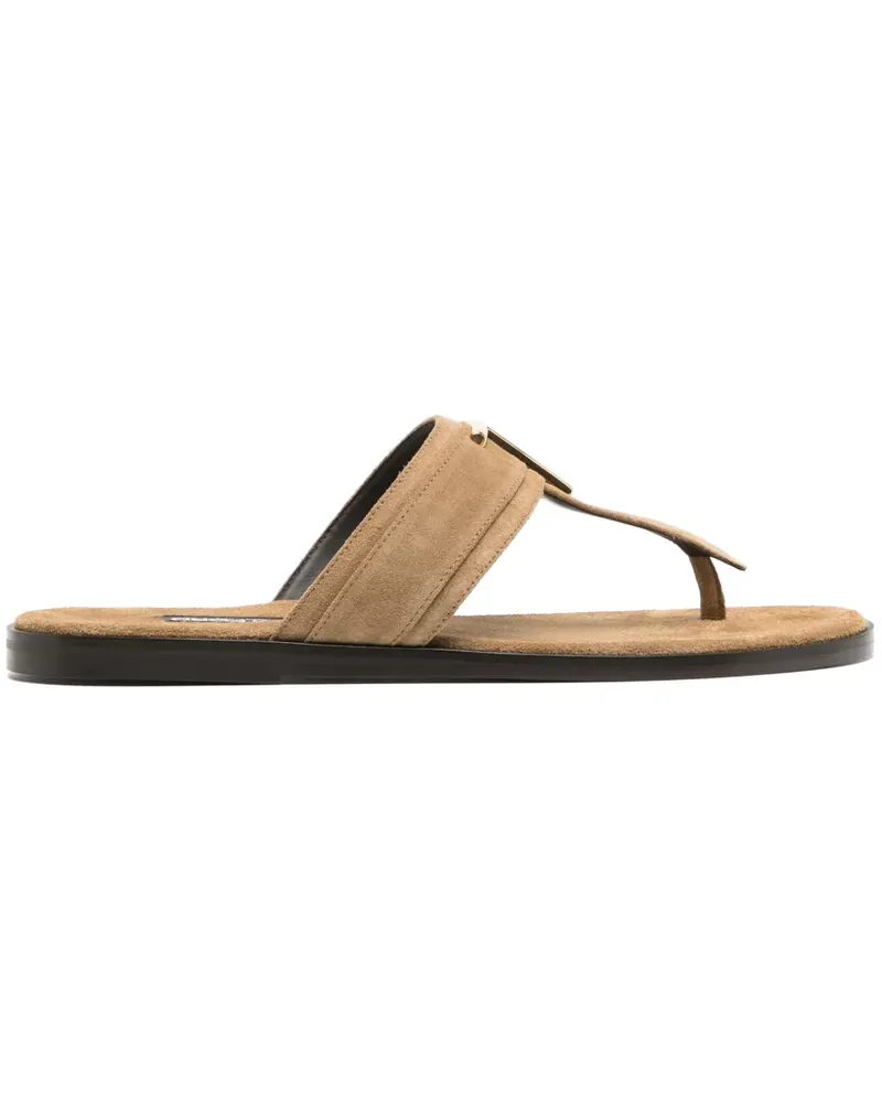 Tom Ford Sandalen aus Wildleder - Braun Braun