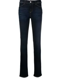 Emporio Armani Halbhohe Skinny-Jeans Blau