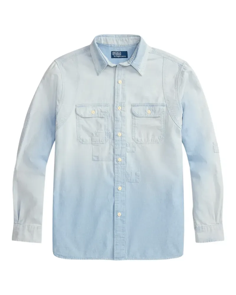 Ralph Lauren Geknöpftes Hemd aus Chambray - Blau Blau