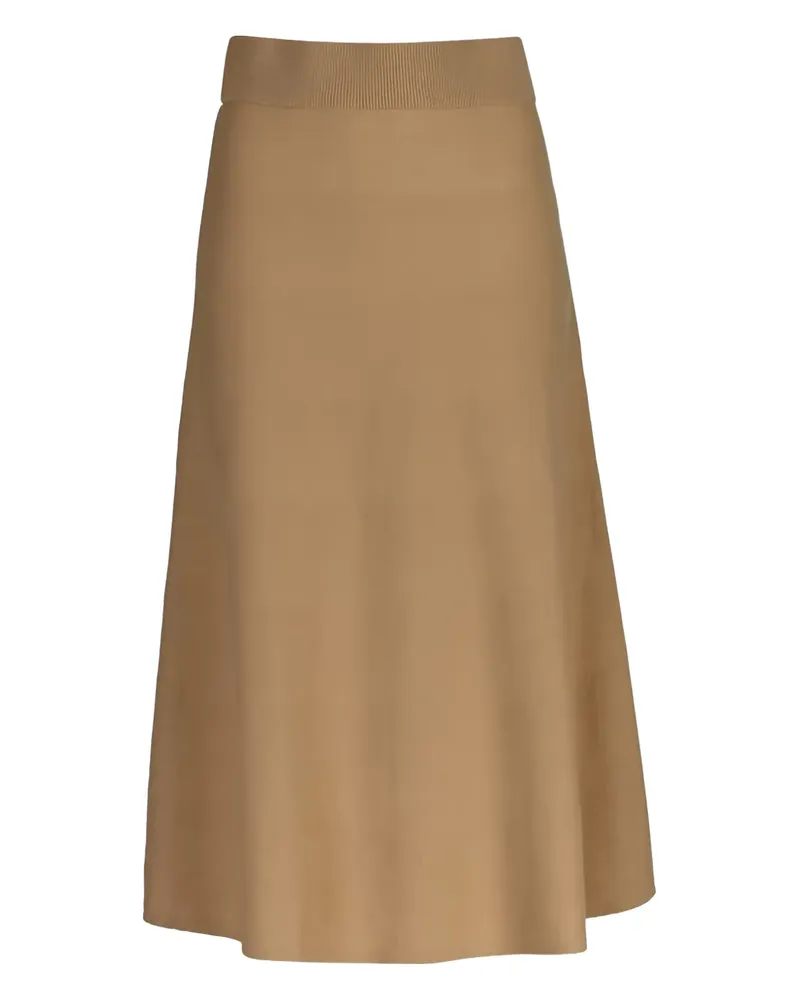 Gant A-line midi skirt - Nude Nude