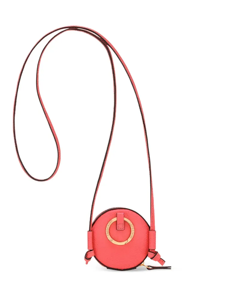 Longchamp Le Pliage leather coin purse - Rosa Rosa