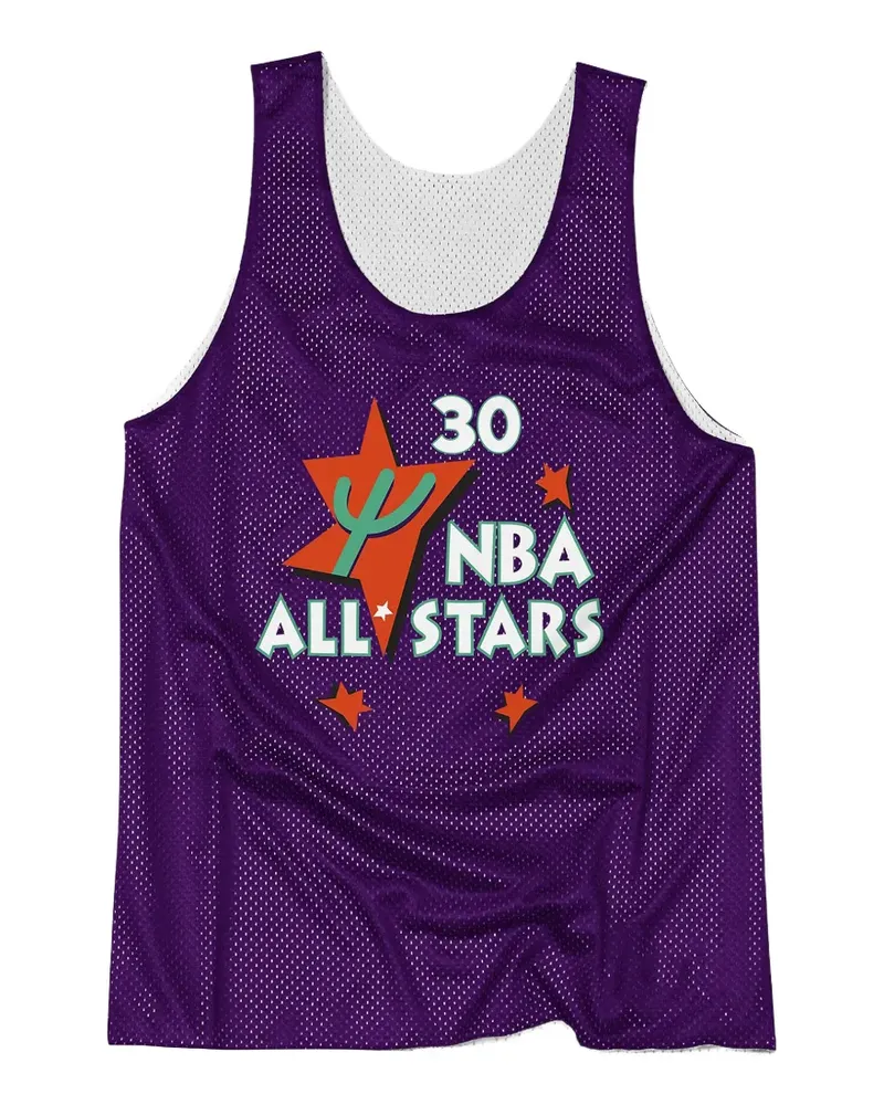 Mitchell & Ness Wendbares Chicago Bulls Tanktop - Violett Violett