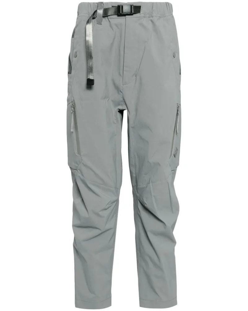 Spoonyard Tapered-Cargohose mit Gürtel - Grau Grau