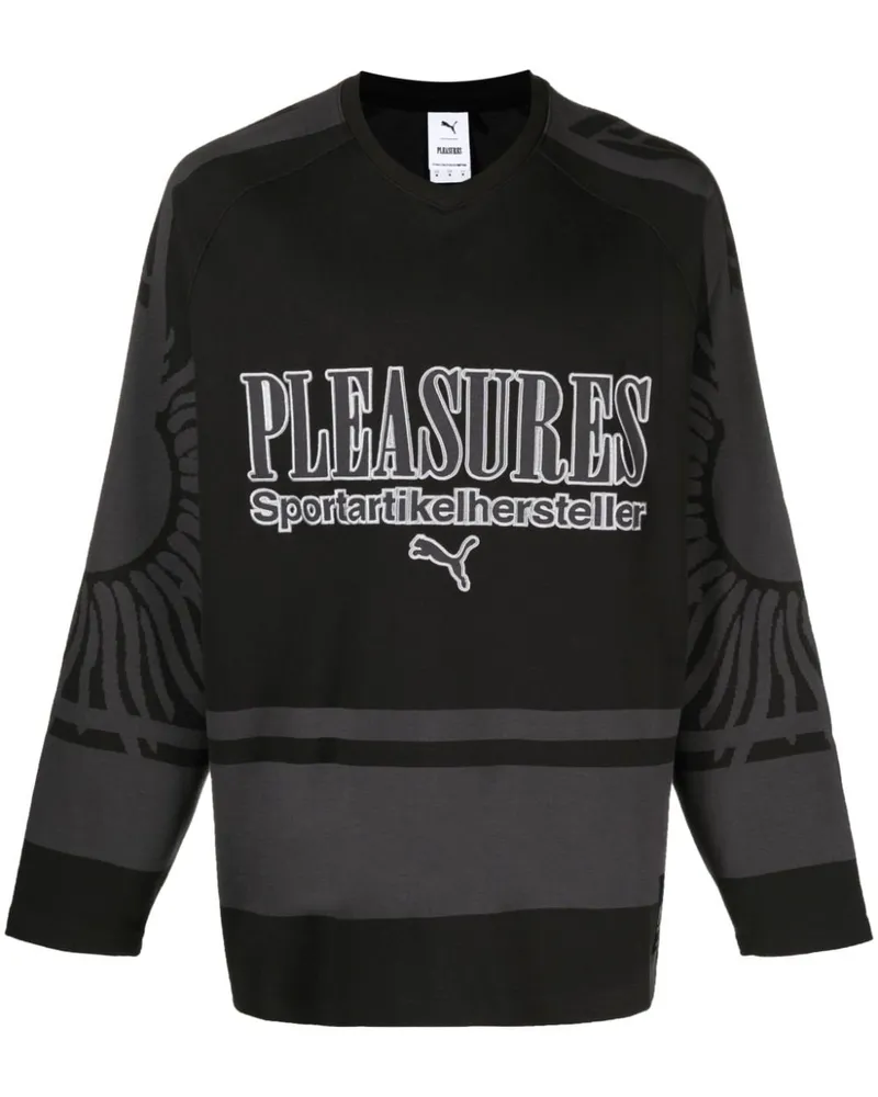 Puma x PLEASURES Hockey-Trikot Schwarz