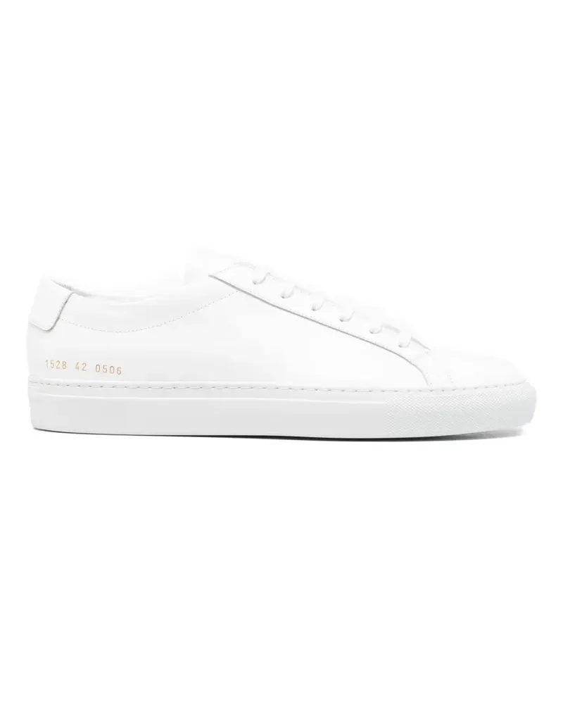 Common Projects leather sneakers - Weiß Weiß