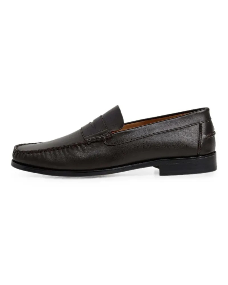 Hackett Handgenähte Loafer - Braun Braun