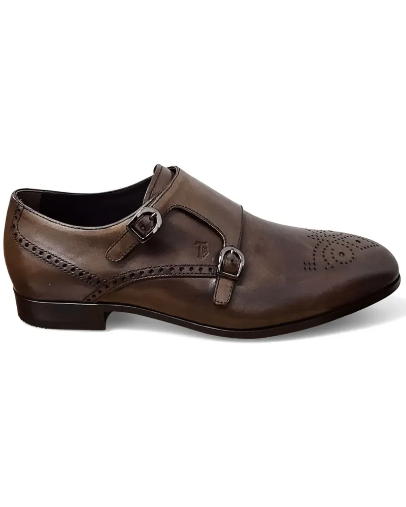 TOD'S Monk-Schuhe aus Leder - Braun Braun