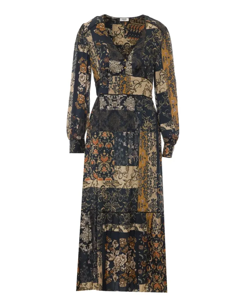 Liu Jo paisley-print dress - Blau Blau