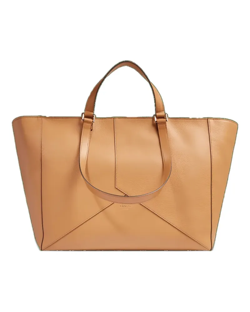 Lancel Enveloppe Tote Bag - Braun Braun