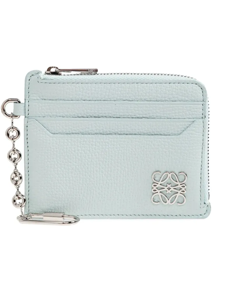 Loewe Kartenetui mit Reißverschluss - Blau Blau
