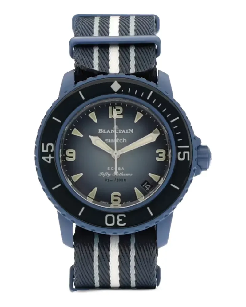 Blancpain x Swatch Scuba Fifty Fathoms watches - Blau Blau
