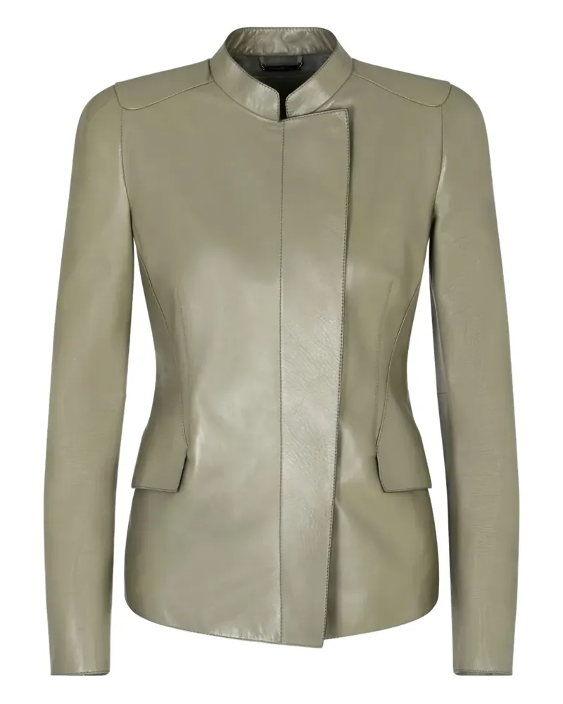 Giorgio Armani Mantel aus Leder - Nude Nude