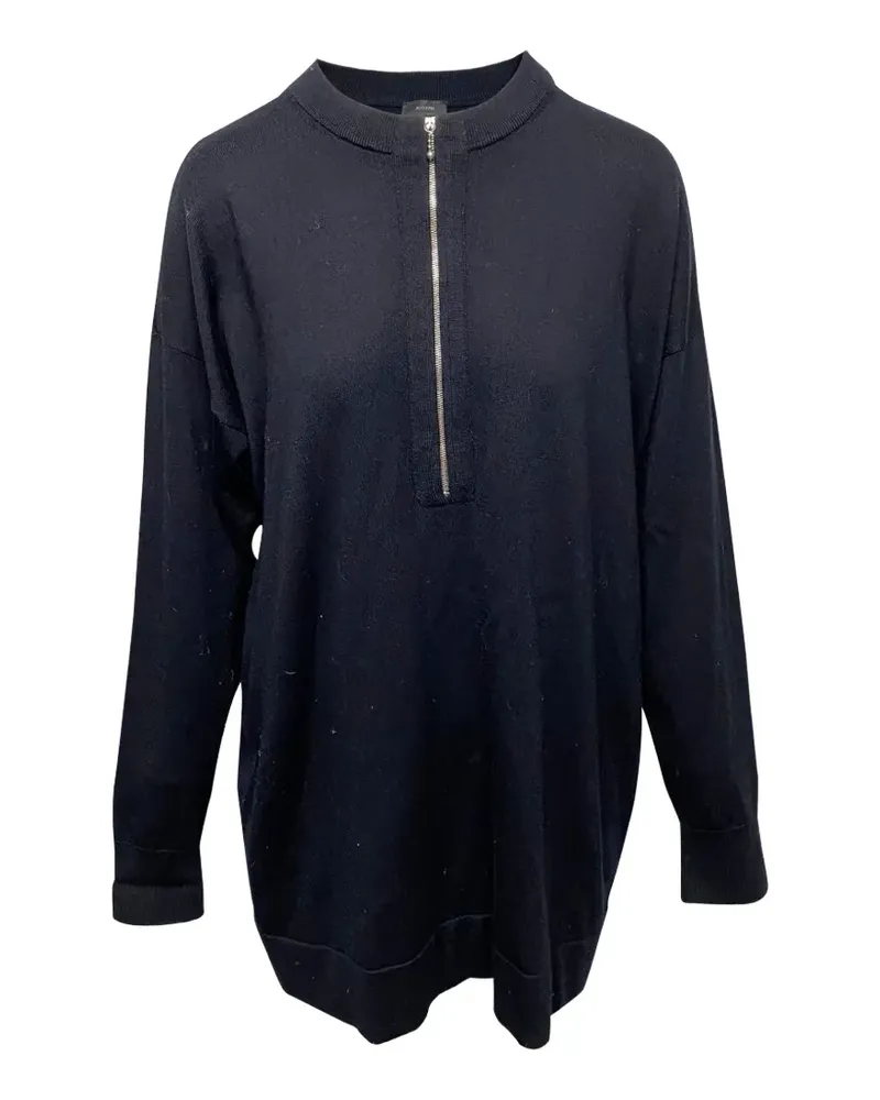 Joseph half-zip wool sweater - Schwarz Schwarz