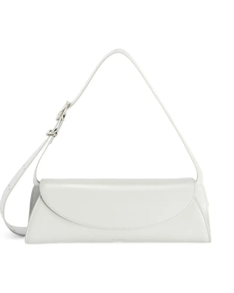 Jil Sander Kleine Cannolo Schultertasche - Grau Grau